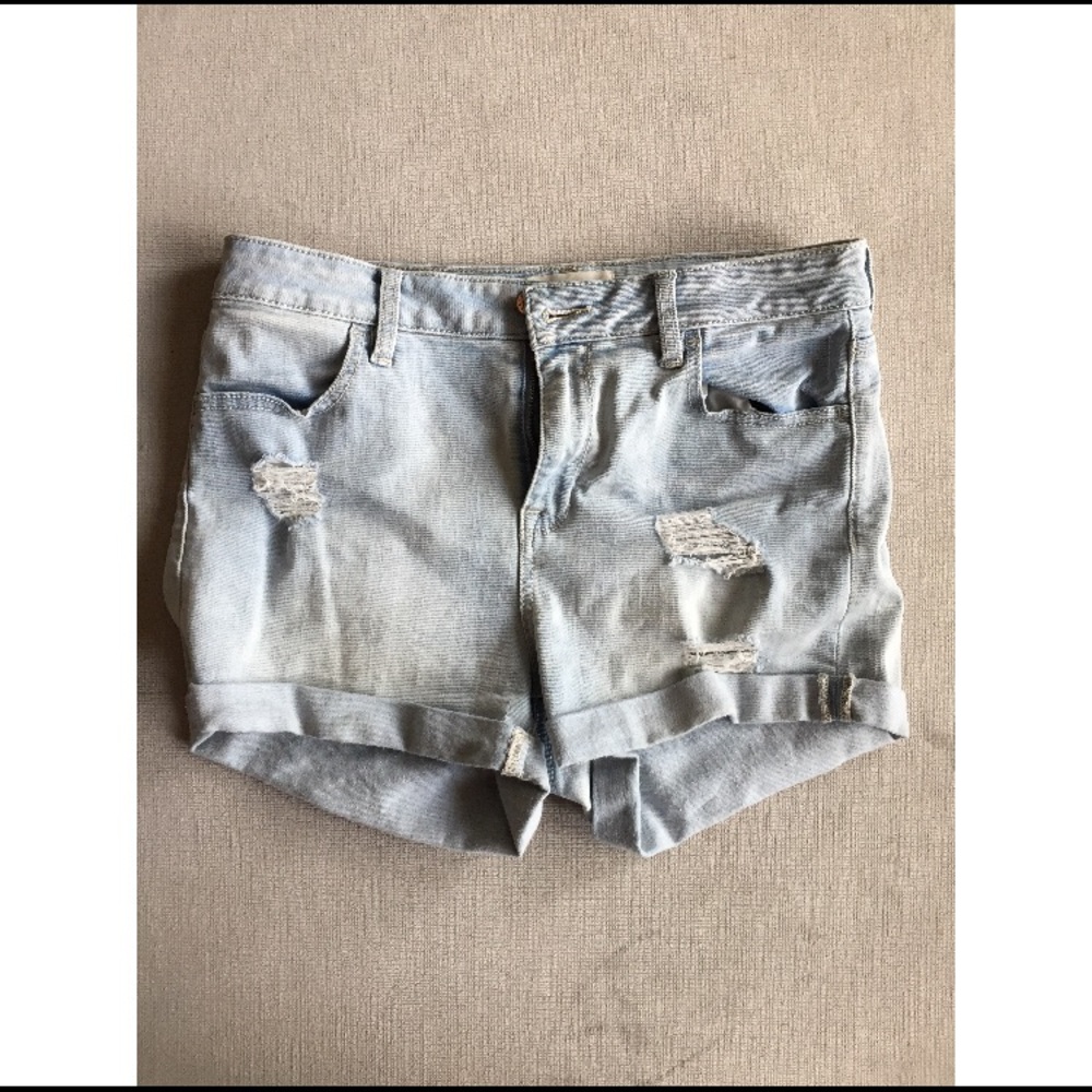 Pacsun high waisted super stretch shortie